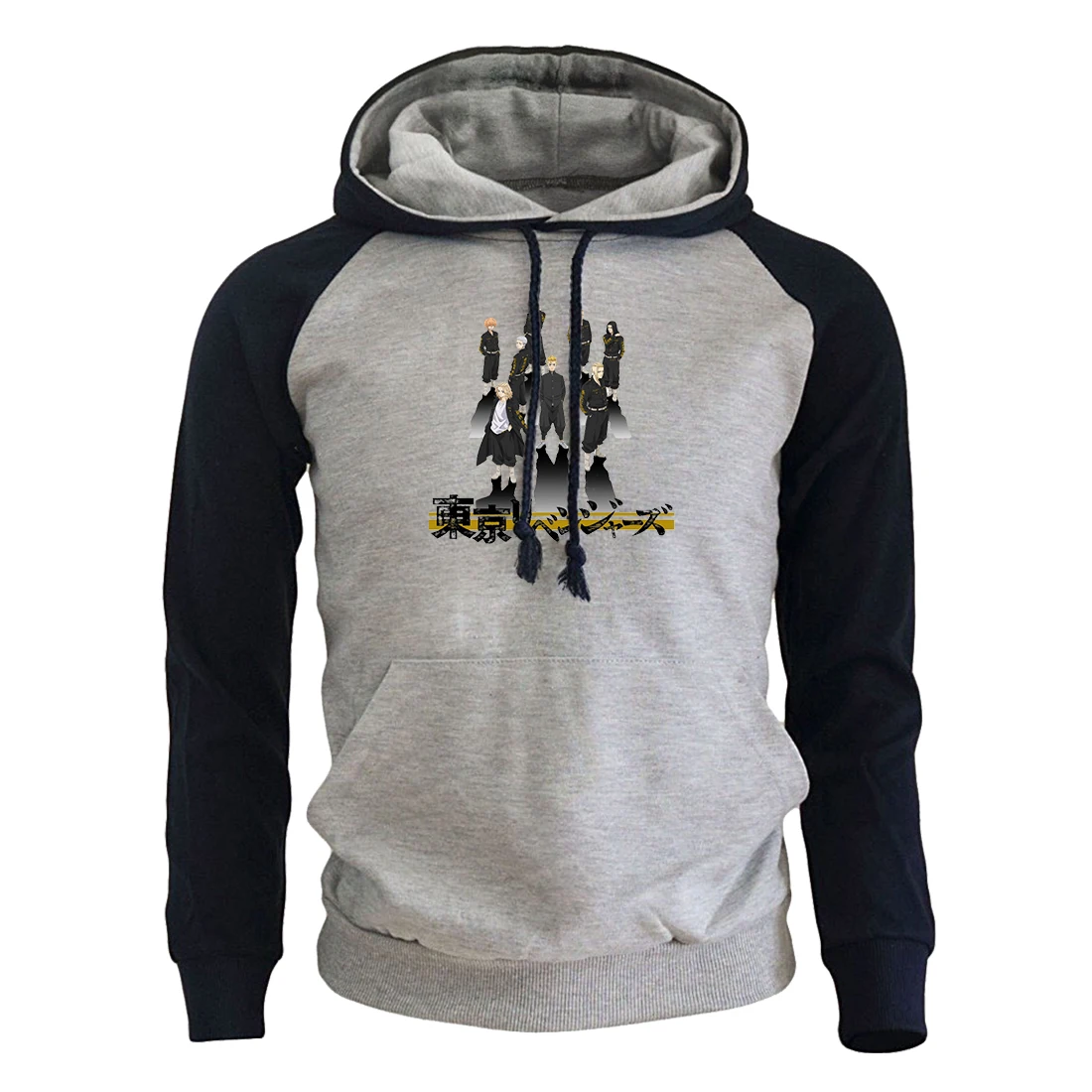 

Hot Sale Tokyo Revengers Cool Anime Printing Male Hoodie Warm Raglan Sportwear Soft Comfortable Hoody Large Size Mens Hoodies