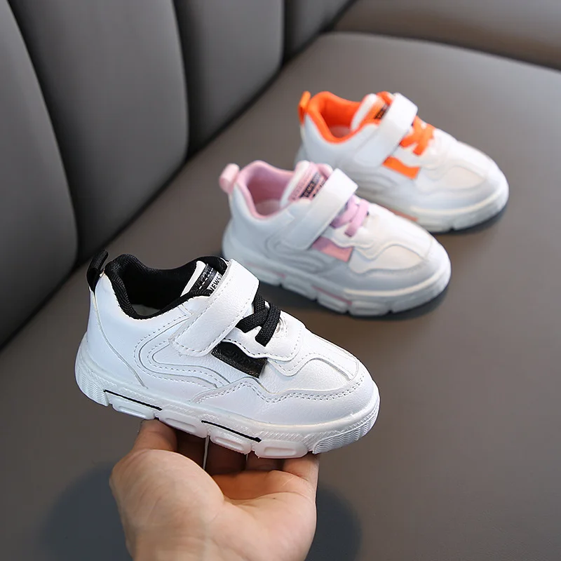 Детская белая обувь Новинка весна-осень 2020 Повседневная для мальчиков корейские