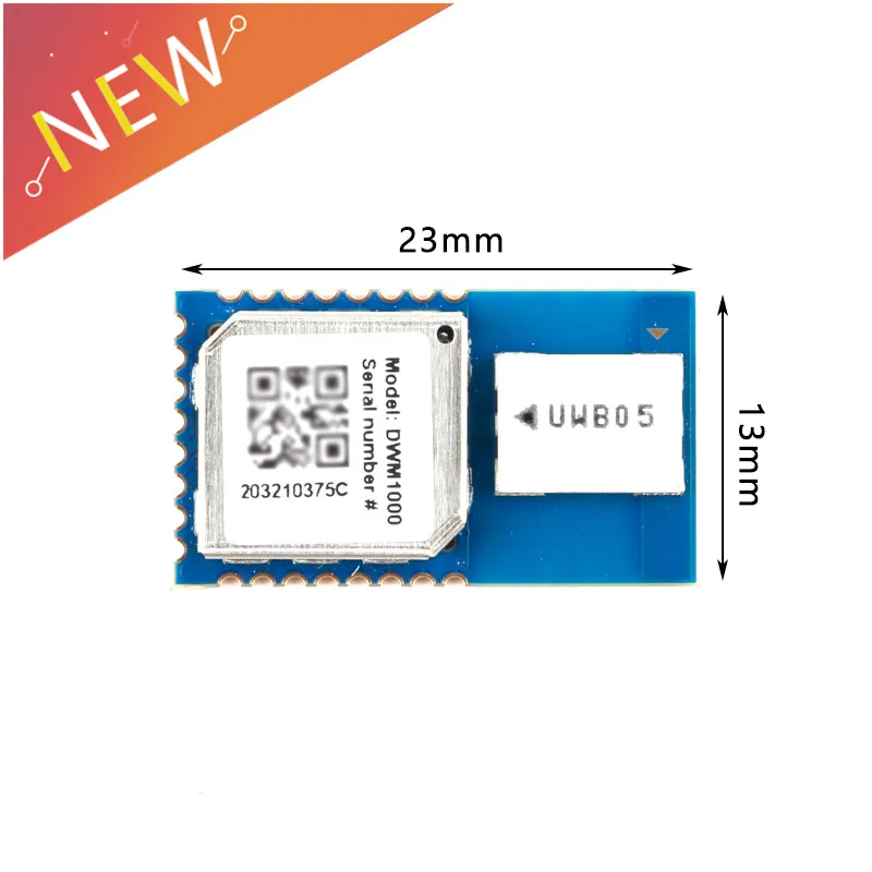 Модуль позиционирования DWM1000 сверхширокополосный внутренний модуль UWB для