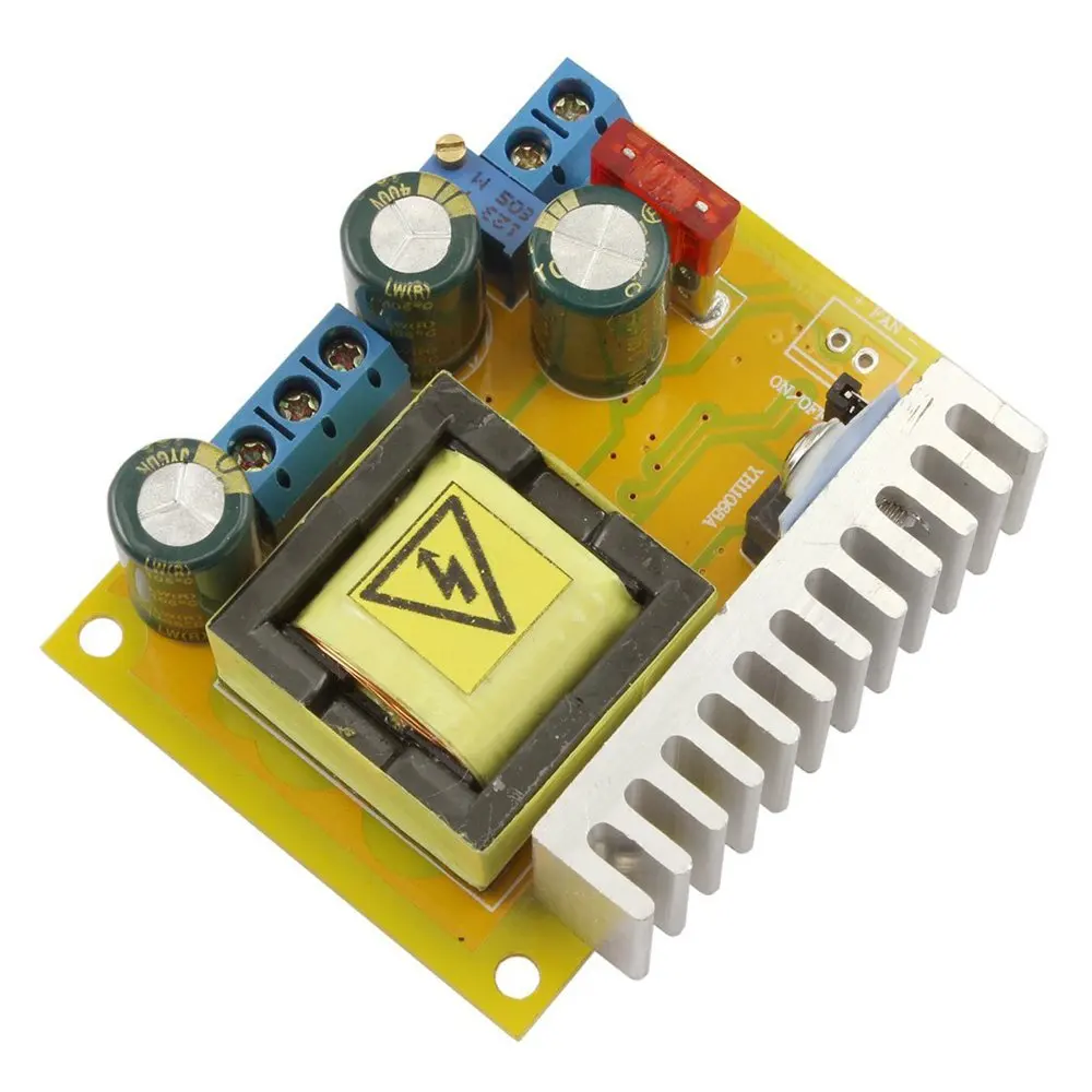 High Voltage DC-DC Boost Converter 8V-32V to ±5V-390V Adjustable ZVS Capacitor Charging Power Supply Module | Электроника