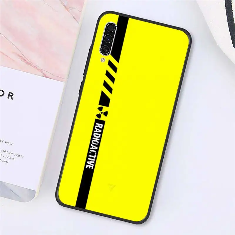 

yellow warning art pattern Phone Case For Samsung galaxy S 9 10 20 A 10 21 30 31 40 50 51 71 s note 20 j 4 2018 plus