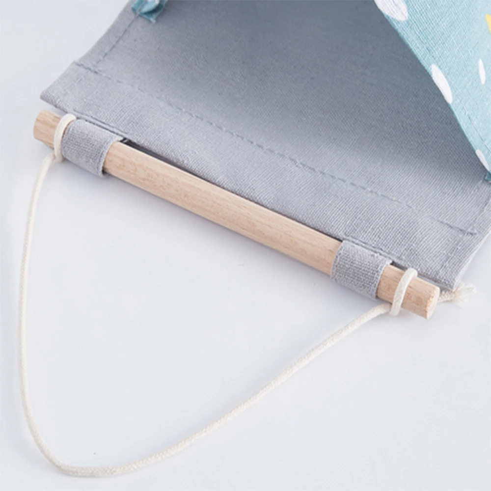 Тканевая подвесная сумка простая для хранения двери общежития отделочная