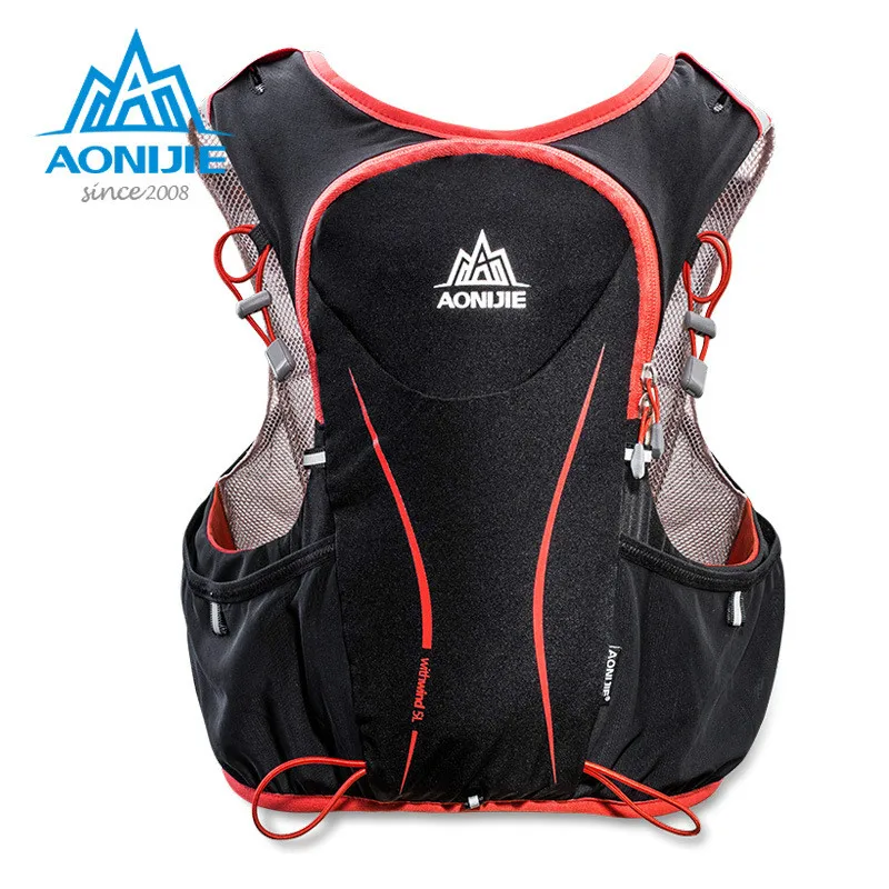 AONIJIE men and women lightweight backpack running vest nylon bag riding marathon portable ultralight running bag backpack 5L