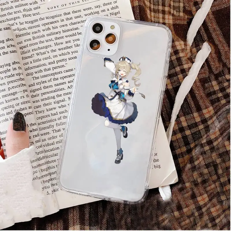 

genshin impact Phone Case For iphone 5 6 7 8 10 x xs 11 pro max 12 mini se2020 Fundas Coque