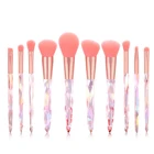 Набор кистей для макияжа FLD Diamond, сумка, профессиональная косметическая кисть для нанесения основы, пудры, теней, смешивания румян, консилера