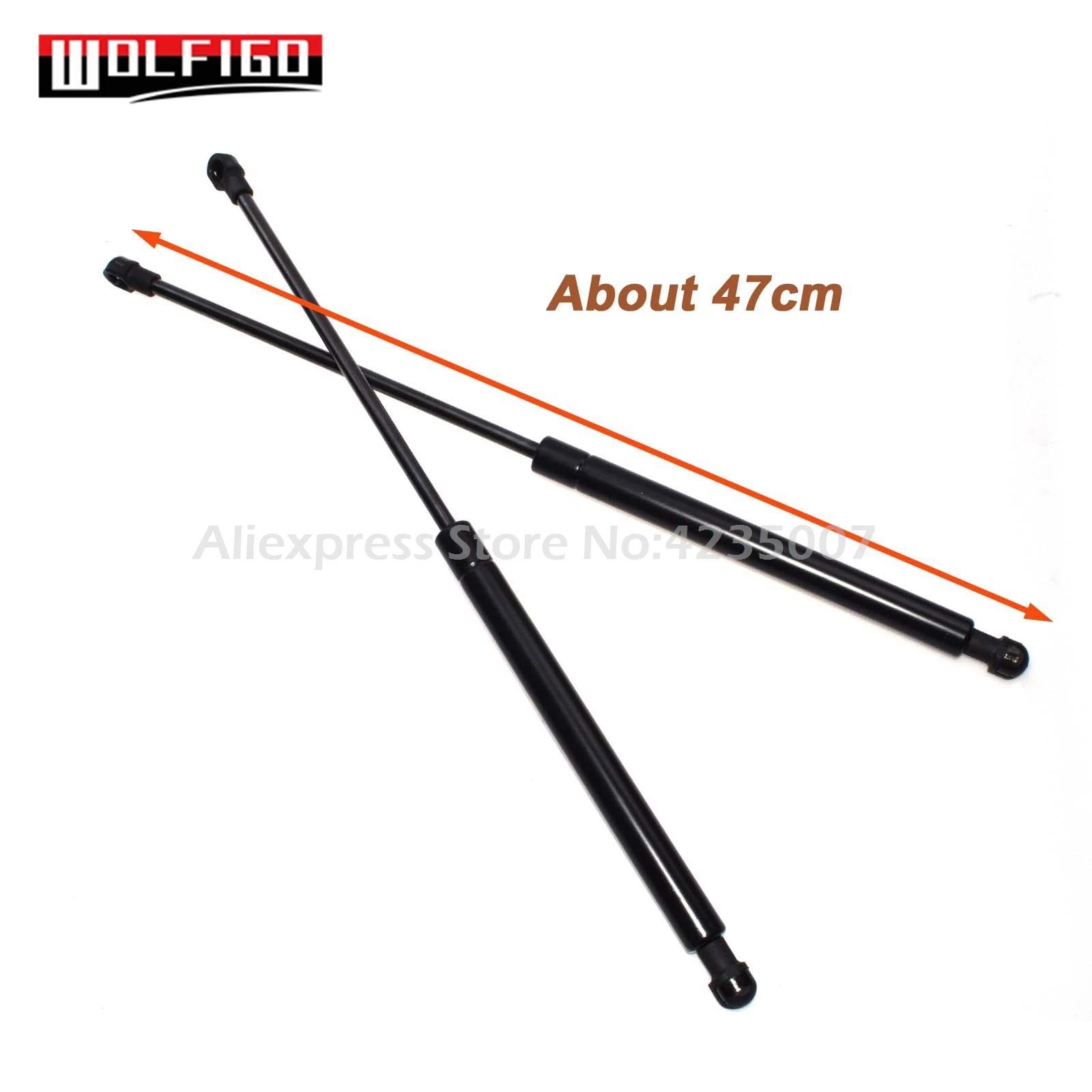 WOLFIGO Rear Glass Window Lift Support Shock Arm Damper For Smart Car 92633040001 4519880004 New | Автомобили и мотоциклы