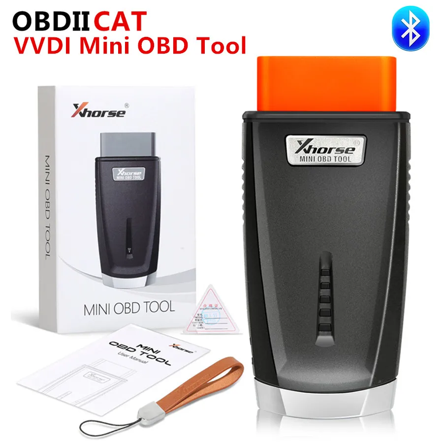 

OBDIICAT Xhorse Newest VVDI Key Tool Max with VVDI MINI OBD Tool Support Bluetooth Get 1pcs Free XKKF02EN Wire Remote Key