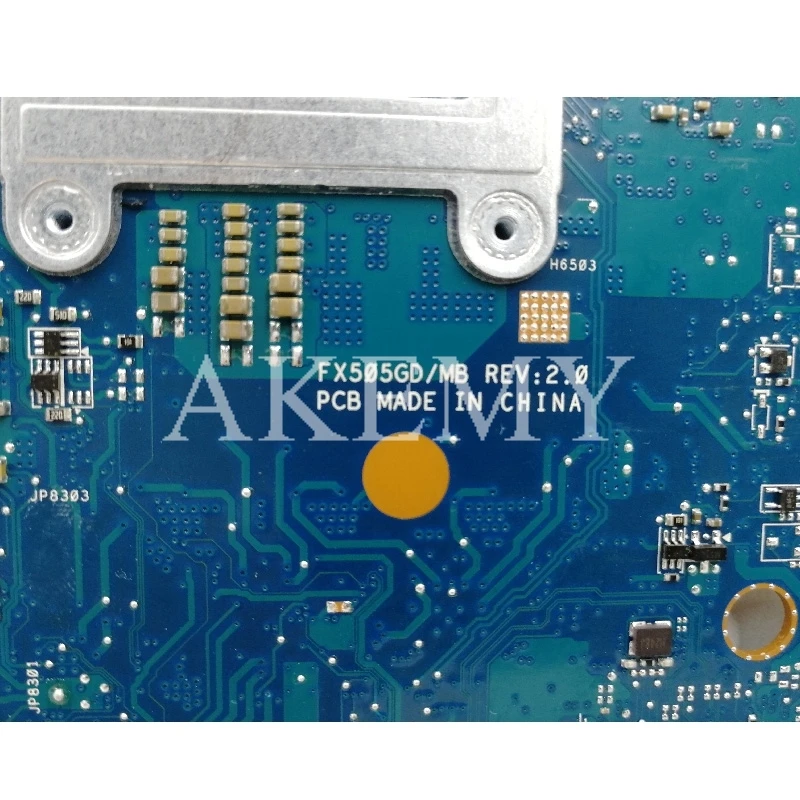 Akemy FX705GE материнская плата для For Asus TUF Gaming FX705G FX705GD 17 3 дюймов I5 8300H GTX 1050TI GDDR5|Материнские платы| |