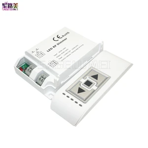 Высоковольтный AC90-240V DM014 светодиодный Яркий радиочастотный диммер беспроводной 3 клавиши пульт дистанционного управления с затемнением края для Светодиодный ных лампочек