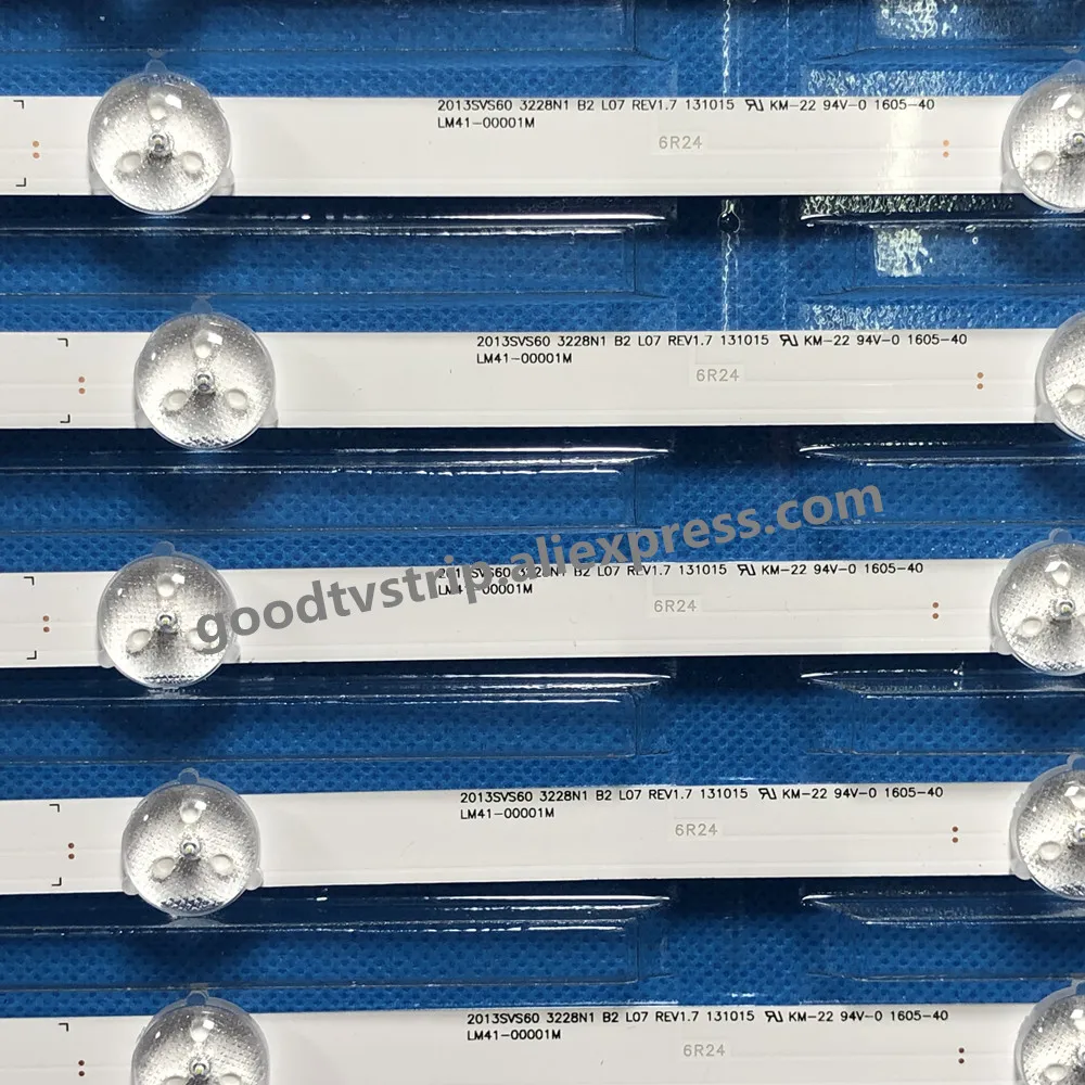 Светодиодный Подсветка лампа полосы для Samsung 60 &quotТВ UA60F6088AJ 2013SVS60 UN60FH6300 LM41 00001L 00001M