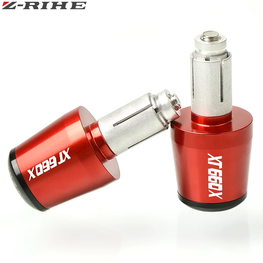 Мотоцикл 7/8 &quot22 мм руль ручной рукоятки Грипсы рожки руля Кепки для Yamaha XT660 X XT660X