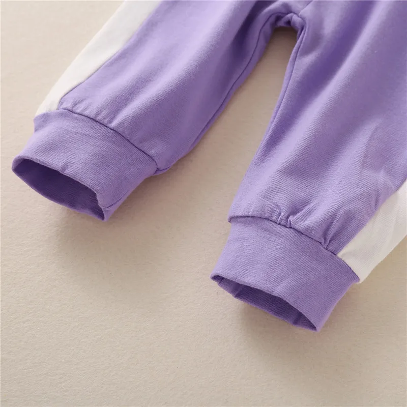 

2021 Baby Clothes Sports Suit Hooded Hoodies Trousers Elastic Waist with Pocket MINI Letter Print Infant Spring Clothing