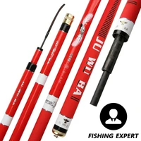 portable telescopic fishing tackle spinning lure rod gear pole super light hard carbon fiber outdoor river rock kastking tackle