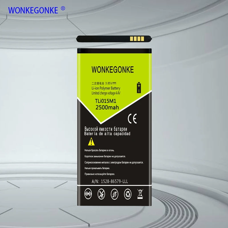 WONKEGONKE TLi015M1 батарея для Alcatel One Touch Pixi 4 4034A PIXI 4034X 4034F 4034D телефон TLi015M7