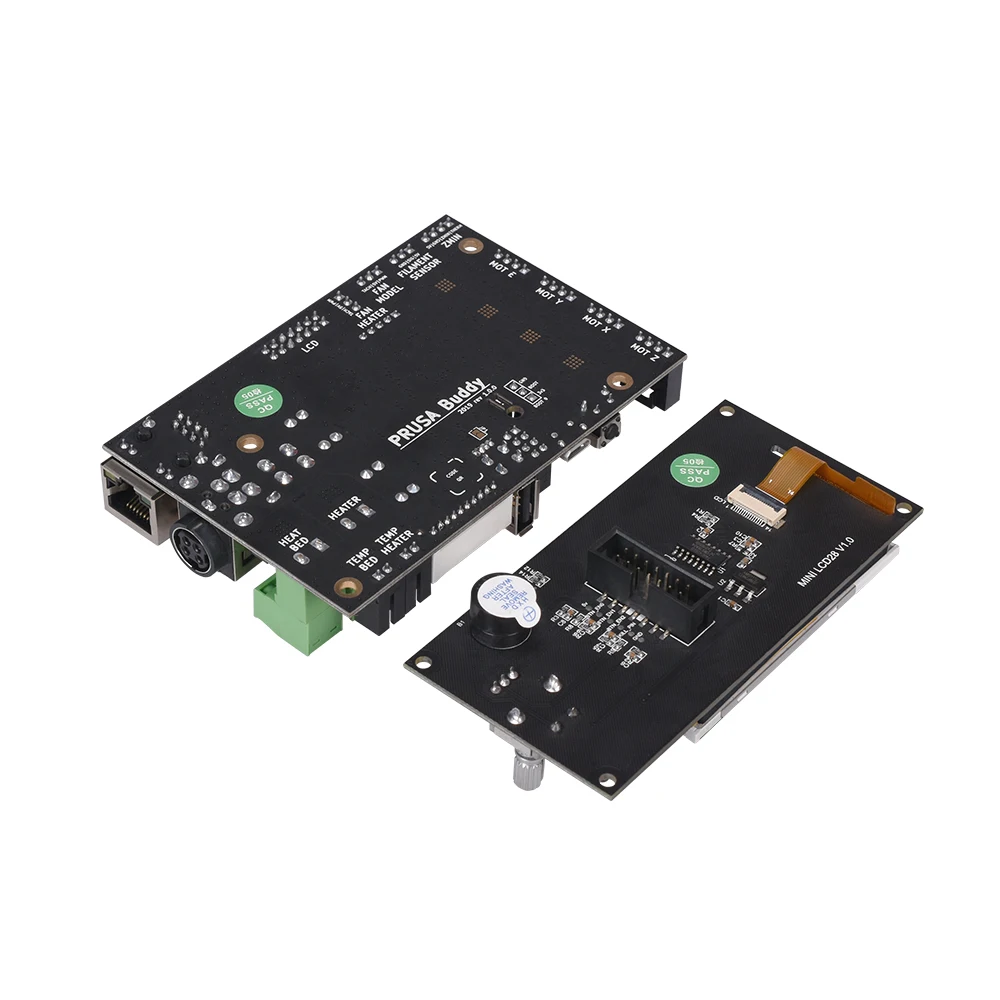 Clone Prusa Buddy плата управления 32 бит интегрированный TMC2209 Драйвер + мини LCD28 V1.0 экран 3D