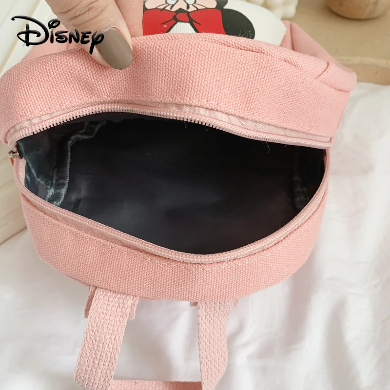 

Disney Plus Mickey Minnie Mouse Shoulder Bag Children's Backpack Cute Anti-lost Kindergarten Boy Girl Backpack Kids Girls Bag