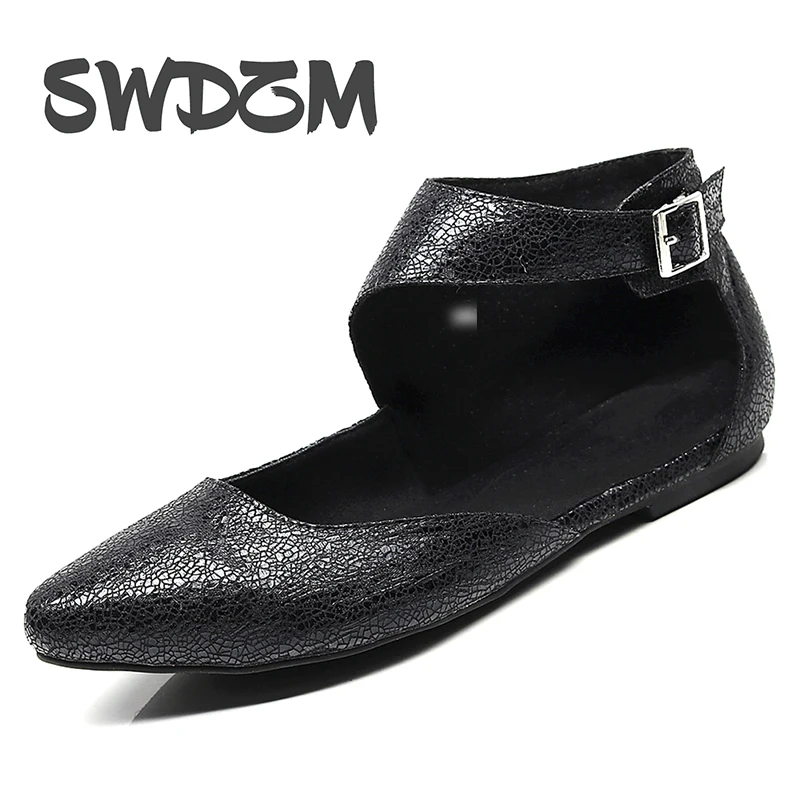 Танцевальные туфли SWDZM для джазовых танцев черные женские современные