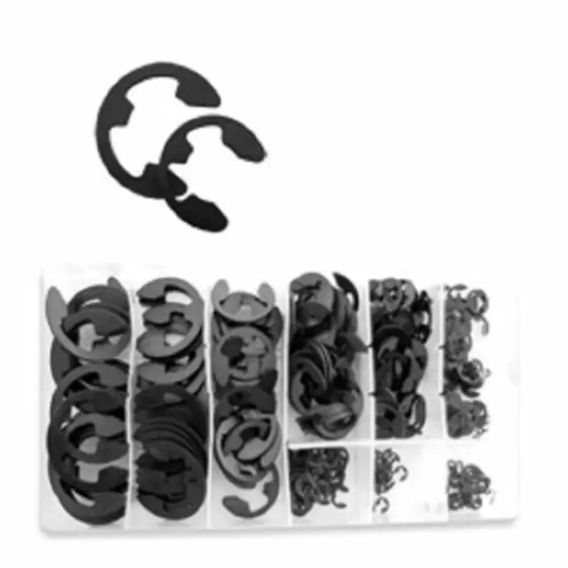 

Circlip Retaining Ring E clip Clamp External Hardware Fasteners 300pcs