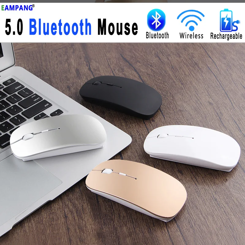 Беспроводная мышь Bluetooth 5 0 для Apple Macbook Air Xiaomi Pro Huawei Matebook ноутбука компьютера iPad