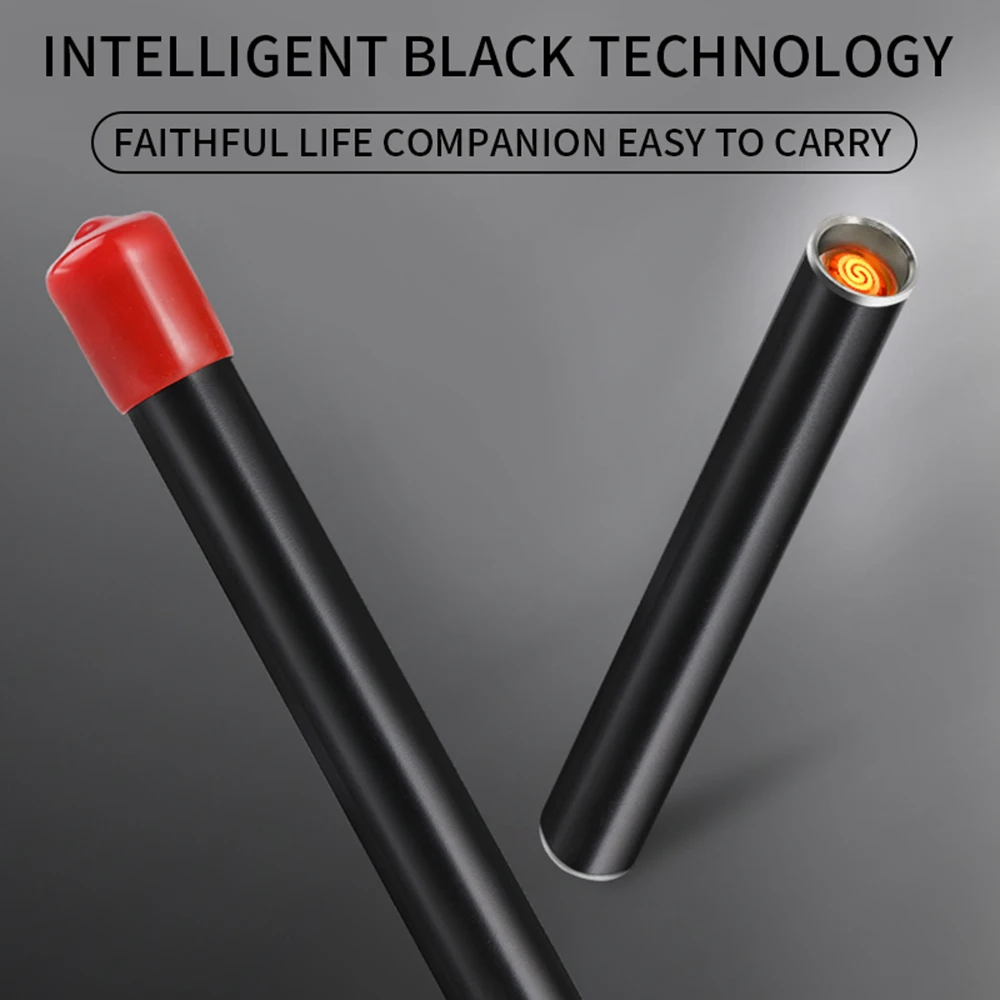 Зажигалка для сигарет сенсорный экран зажигалка компактный смарт-датчик usb