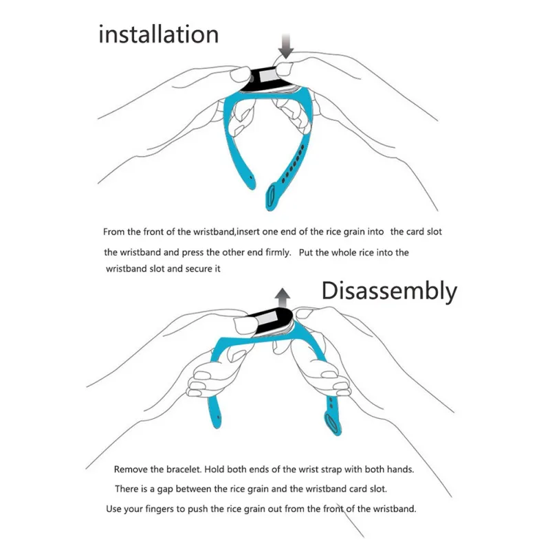 Водонепроницаемый силиконовый браслет с камуфляжным принтом для Xiaomi Mi Band