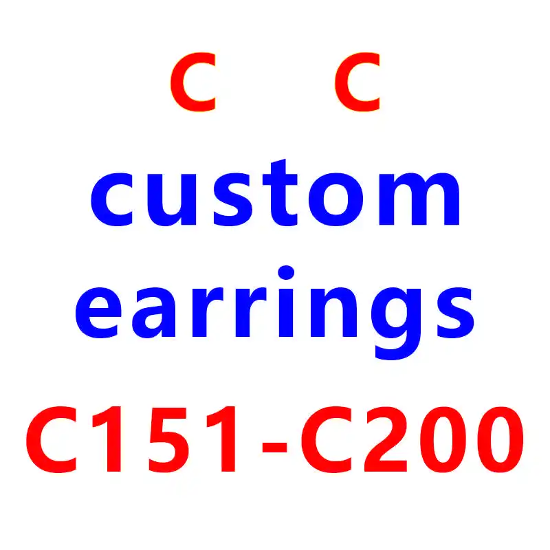 

C151-C200 carta cc brincos para as mulheres como um presente de moda jóias carta marca balançar brinco boa qualidade