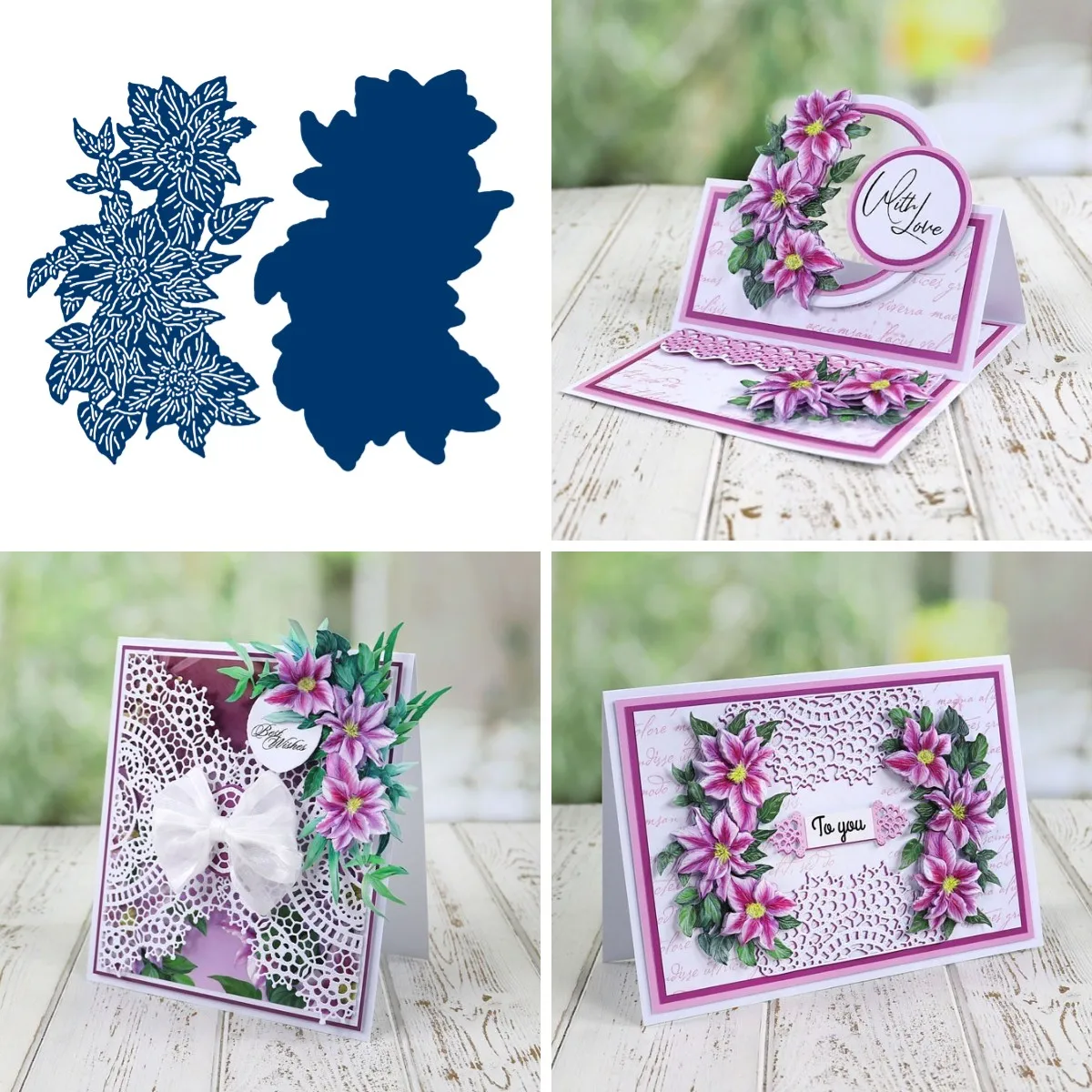 

plant Flower Leaf die Stamps And Dies New Arrival 2021 Scrapbook Dariy Decoration Stencil Embossing Template Diy Make Albums