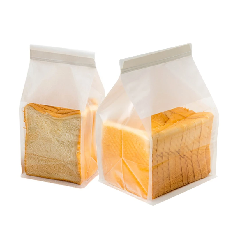 

50pcs Transparent Packaging Bag Baking Paper Food Bread Self-sealing Toast For Cookie Christmas Wedding Birthday Party Gift Bag