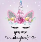 Набор для алмазной живописи для детей, картина из страз 5D сделай сам с мультяшным единорогом, вы волшебное искусство, детское украшение для дома, подарок