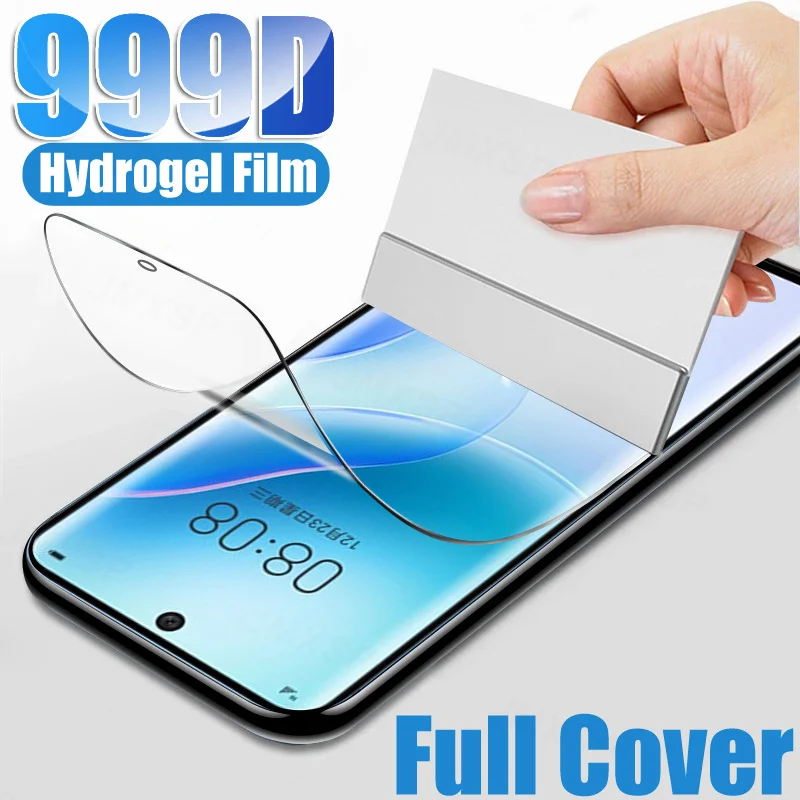 Гидрогелевая пленка для Huawei Nova 8 7 6 SE Pro 7i Защитная экрана 5 5i 5T 4 4E 3 3i полноэкранная