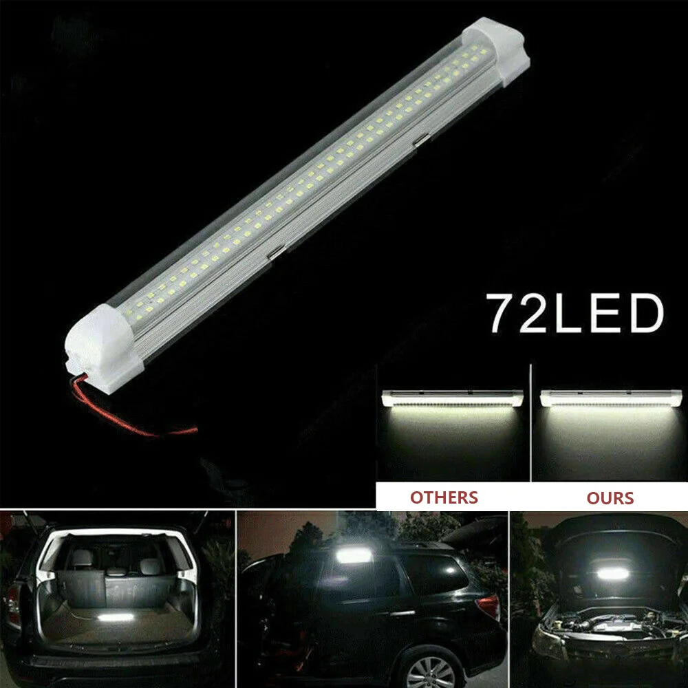 Световая лента для салона автомобиля 72 светодиода 12 В IP45|Сигнальная лампа| |