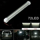 Световая лента для салона автомобиля, 72 светодиода, 12 В, IP45