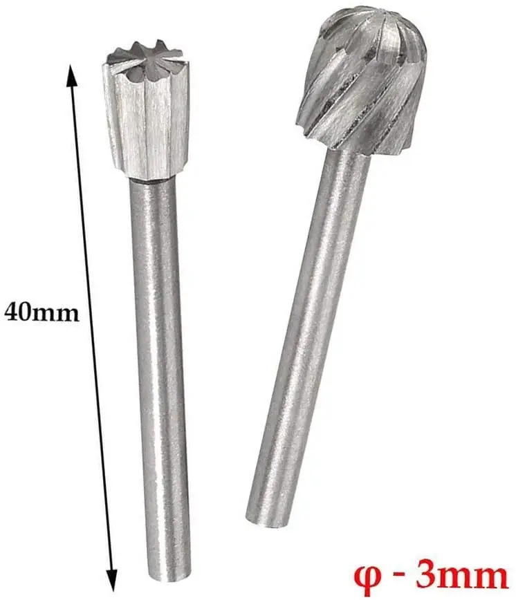 20 шт. 3 мм фрезы из быстрорежущей стали | Инструменты