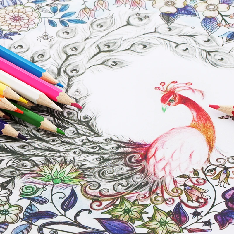 Цветные деревянные карандаши Comix набор для рисования из натурального дерева