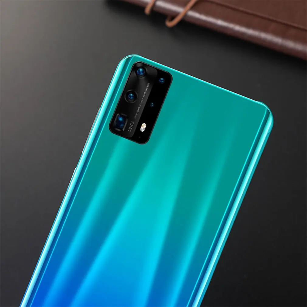 

Dual-Core P40 Pro Smartphone 5 Inch Screen Smartphone 512M+4G Android Smartphone 3D Glass Plated Back Cover Blue