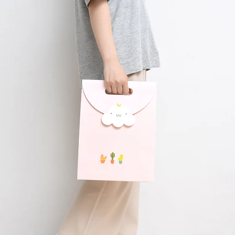 Новые милые чехлы с откидной крышкой в форме облака подарочные сумки сделай сам