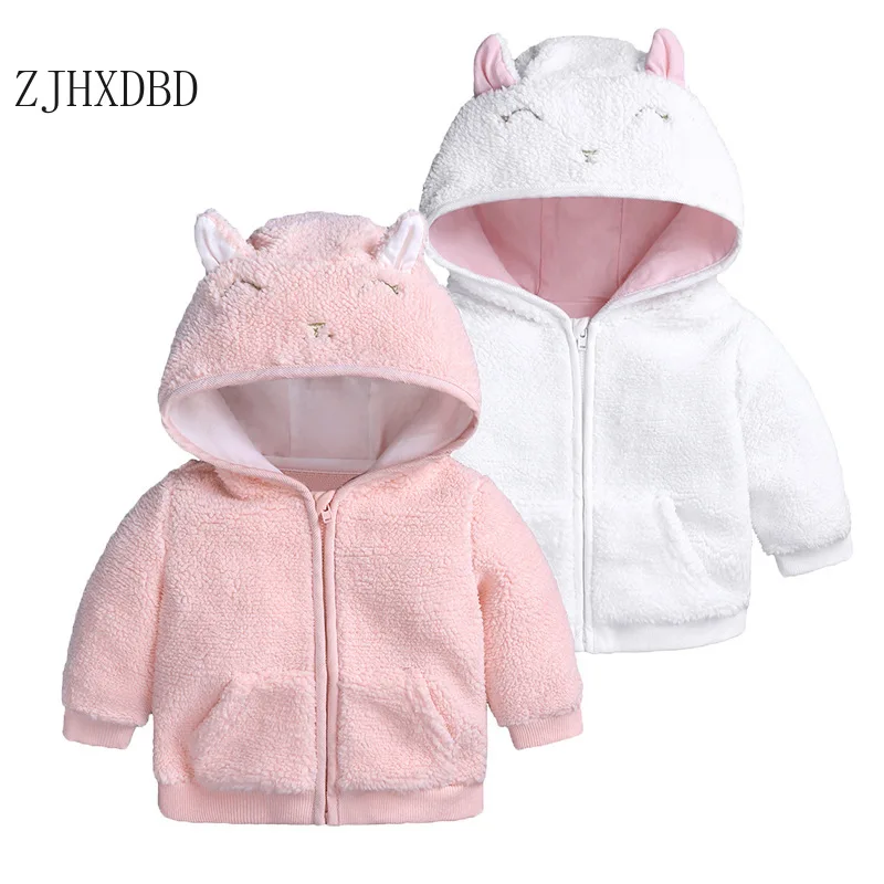 2020 зима новые милые футболки для девочек теплая детская куртка на флисе теплый
