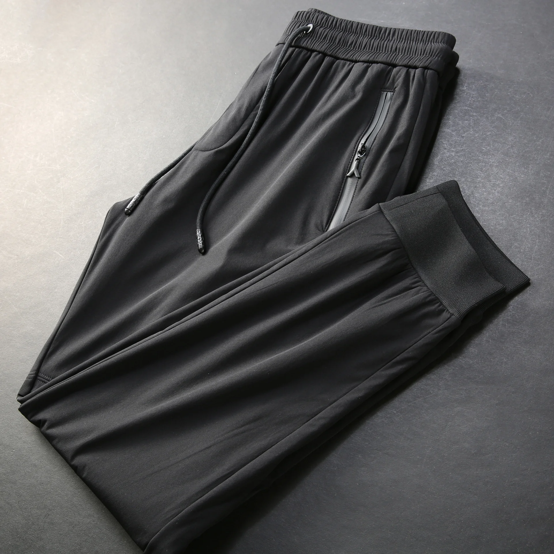 

Jsbd winter cold resistant warm pants windproof and waterproof men's double-layer thickened casual pants small foot sports