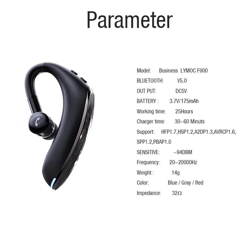 f900tws bluetooth earphones music headset ipx7 waterproof earphone works on all android ios smartphones sport wireless earphones free global shipping