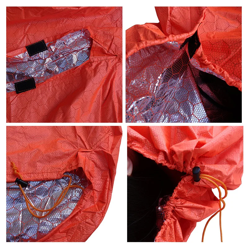 

Emergency Sleeping Bag Ultralight Portable Sack First Aid Keep Warm Waterproof Reflective Mummy Single Survival Sleeping Bag