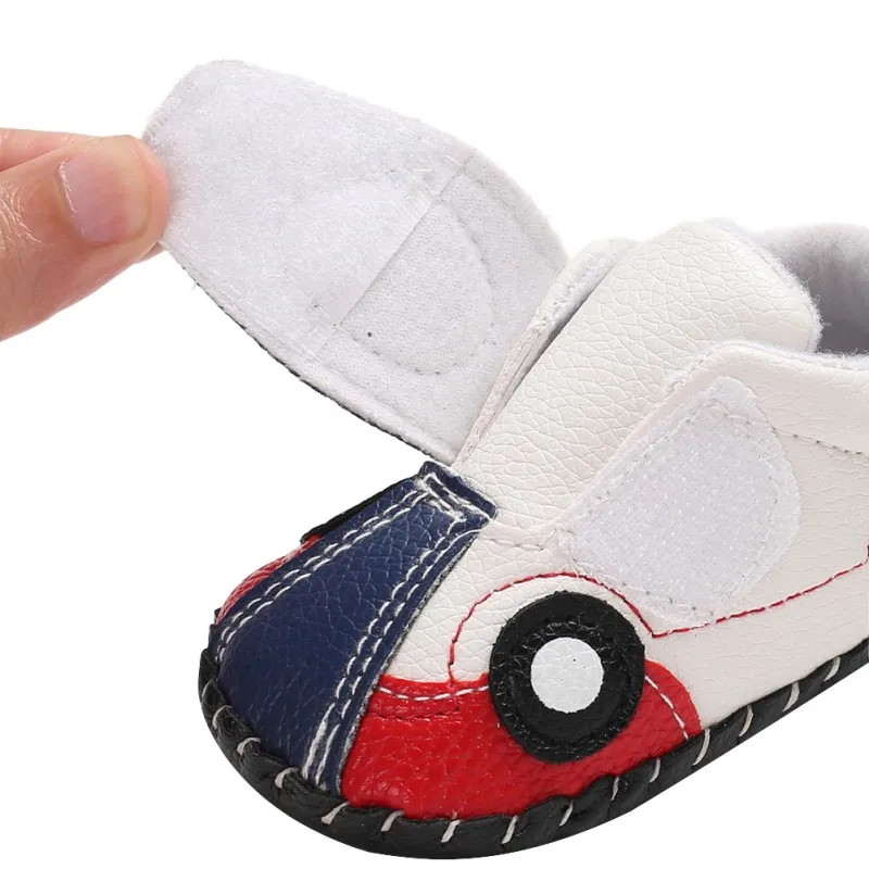

Cute Baby Shoes Newborn Baby Boy Car Cartoon Casual Soft Bottom The First Walker Fashion Children's Shoes