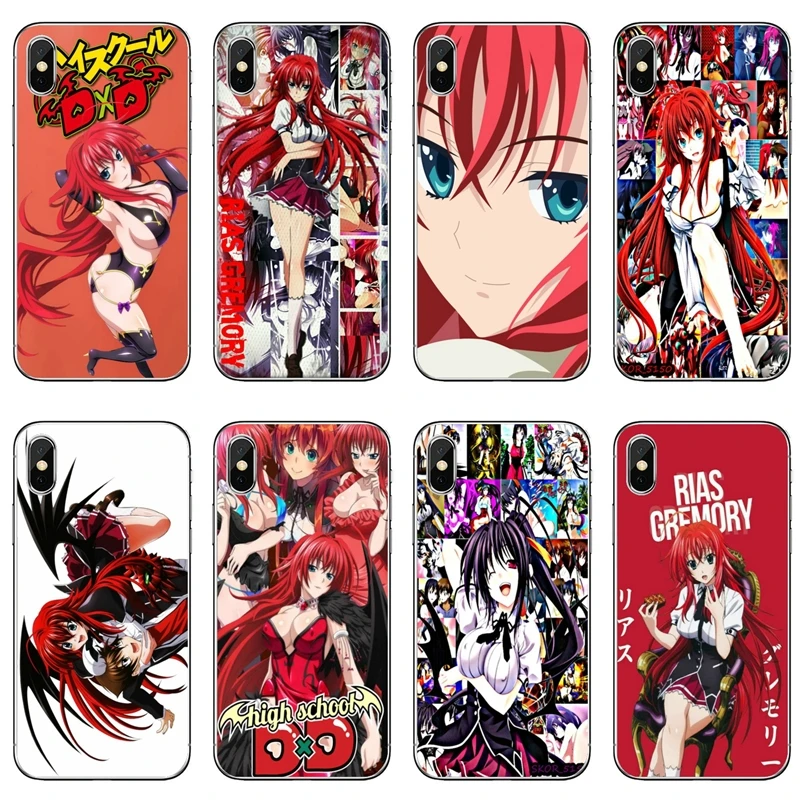 Akeno Rias Gremory высокой школы Dxd силиконовый чехол для Huawei P30 P20 Pro P10 P9 P8 Lite Y5 Y6 Y7 Y9 Prime P Smart