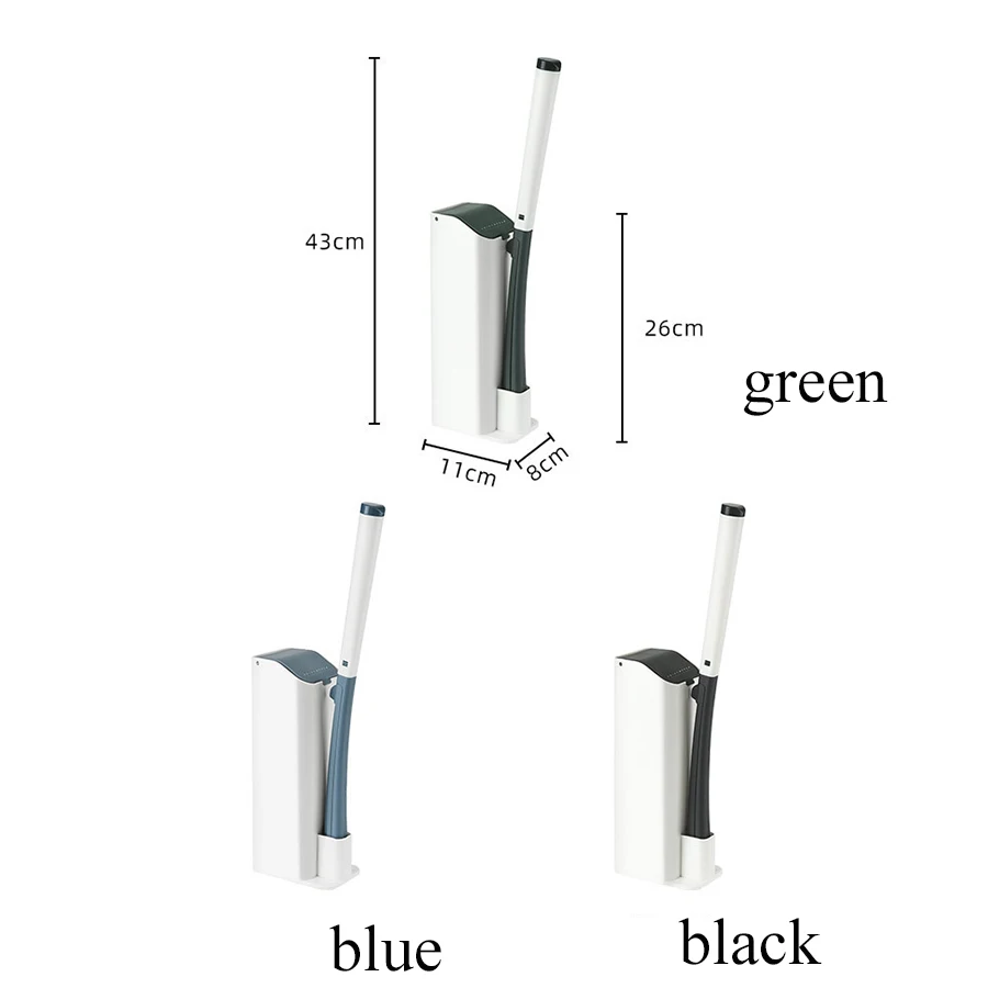 

Disposable Toiletwand Brush Bathroom Cleaning Accessories Toilet Brush Holder With Long Handle For Bathroom Toilet And Kitchen