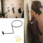 Стальная вешалка для шлема и шляп, аксессуары для мотоциклов, настенный крючок для пальто, шапок, шлемов, органайзер для хранения