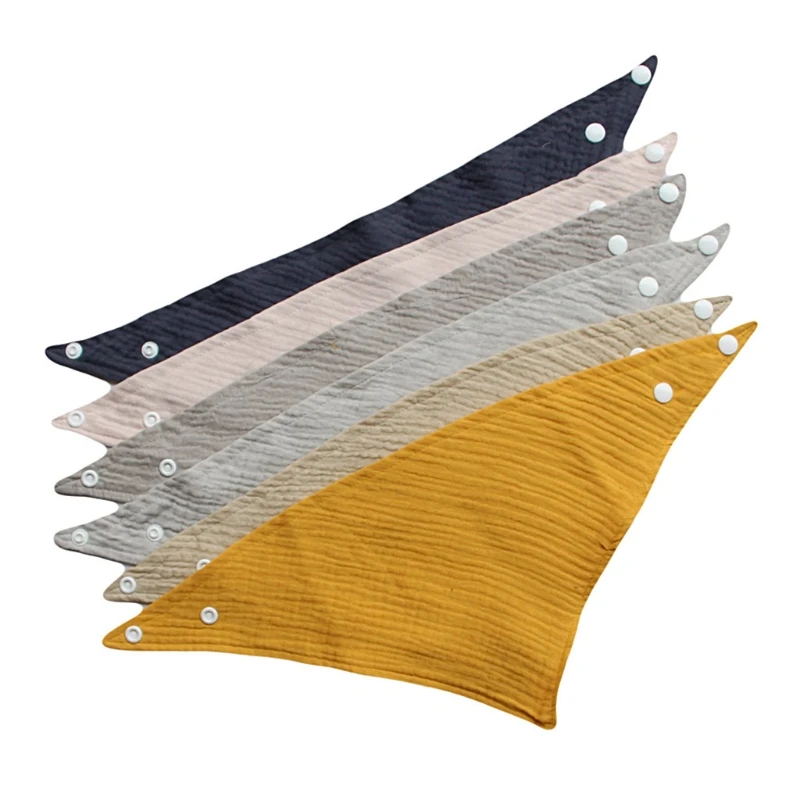 

Cotton Crepe Baby Triangle Towel Reduce Work for New Parent Gift for Parents Friends and Family Who Have a Baby 85DE