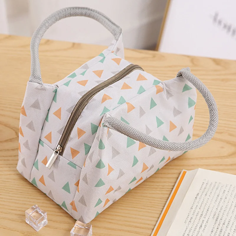 Контейнер для хранения закусок сумка тоут Портативный Ланч бокс столовая посуда