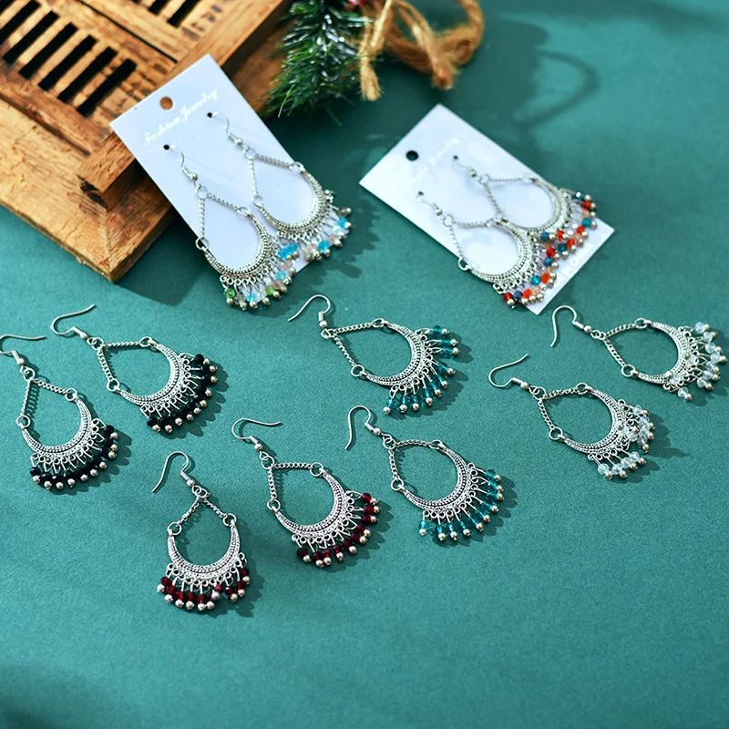 Новое поступление 2020 простые женские вечерние серьги в богемном стиле с