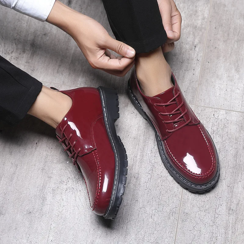 Новая мужская кожаная обувь размер мягкая противоскользящая для вождения