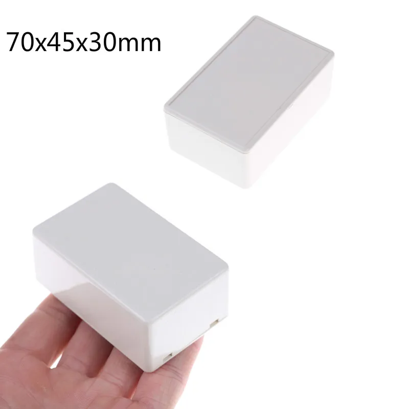 Новый 70x45x30 мм пластиковый электронный проектный ящик серый DIY корпус чехол для