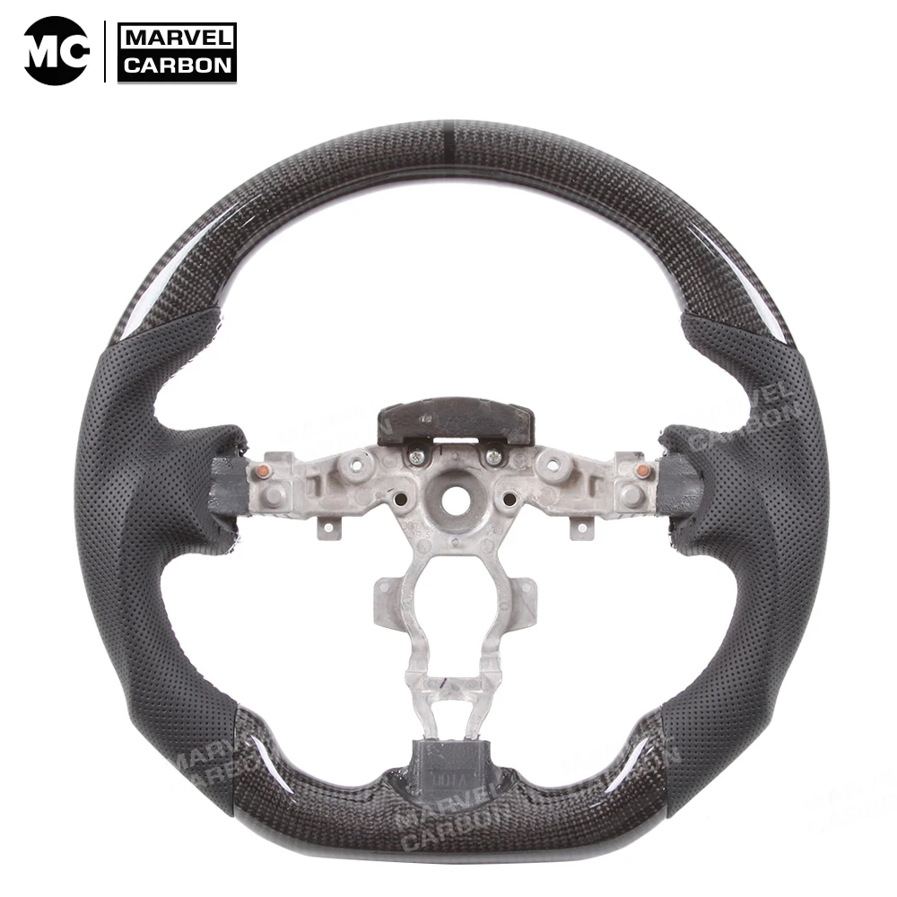 

Real Carbon Fiber Steering Wheel for Nissan Tiida Juke Kicks Sentra Sylphy Note Micra Almera Versa Sunny Maxima